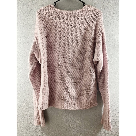 Free People Purple Coco V Neck Knit Sweater - Picture 14 of 16
